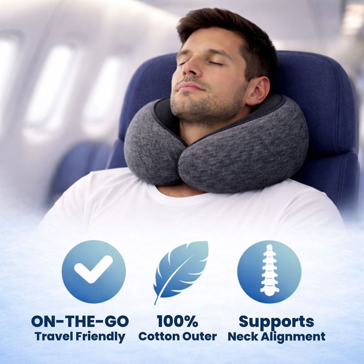 Noctrel™ DriftAway Travel Pillow