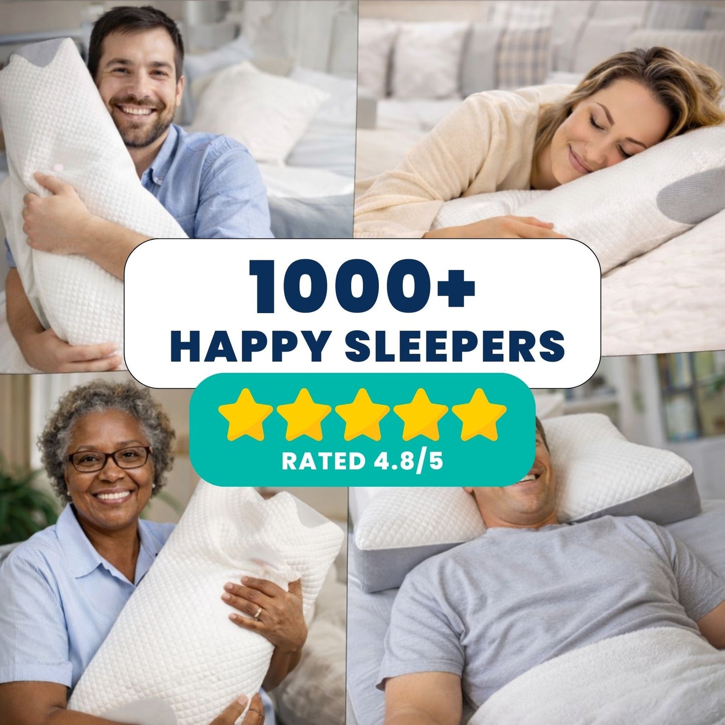 Noctrel CloudContour Pillow